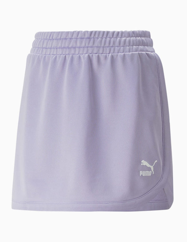 Falda Puma Classics A-Line Morada Mujer