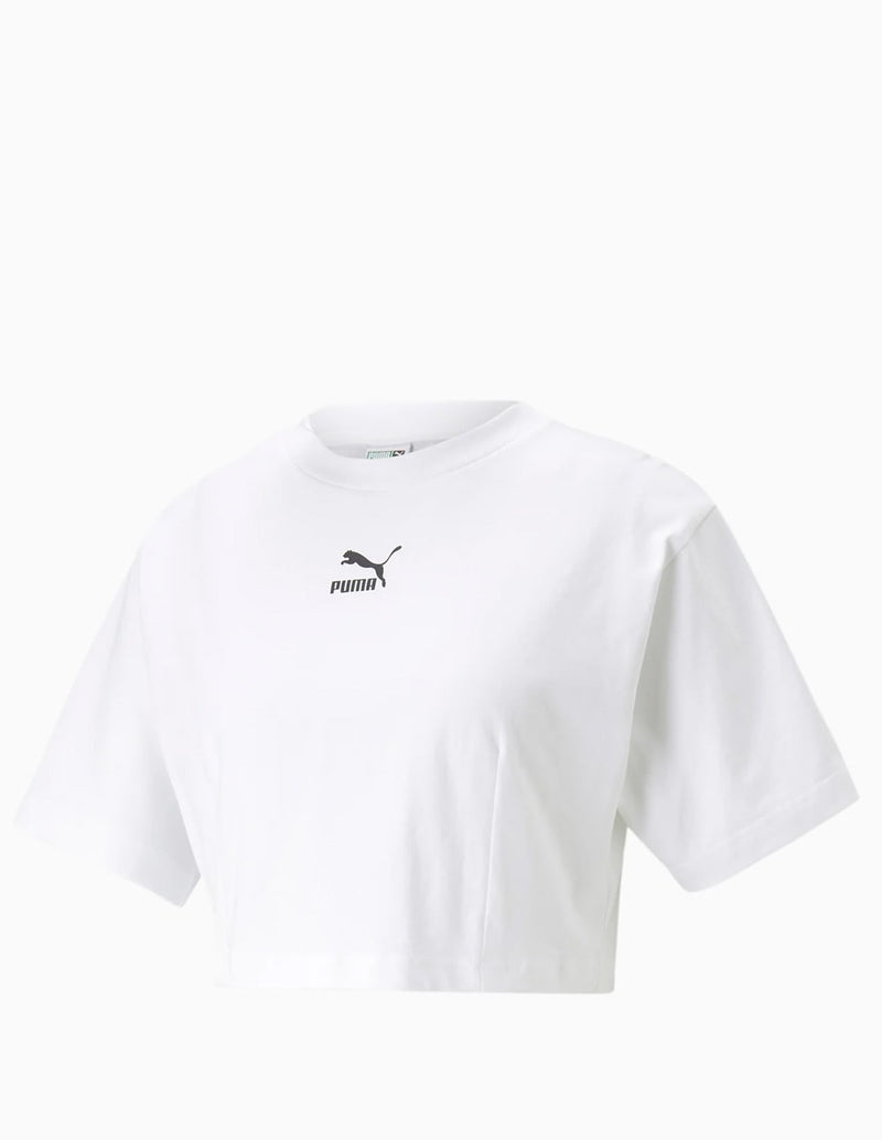 Camiseta Corta Puma Dare To Blanca Mujer