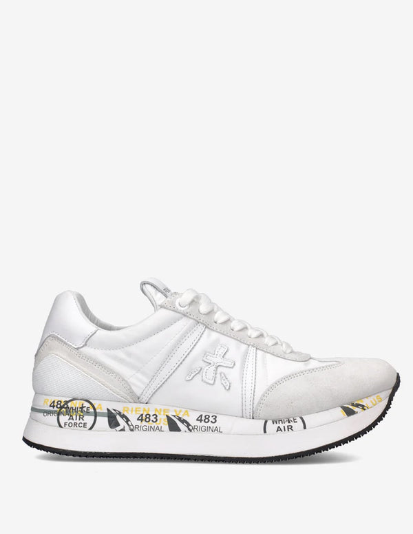 Premiata Conny 5617 Gray and White Woman