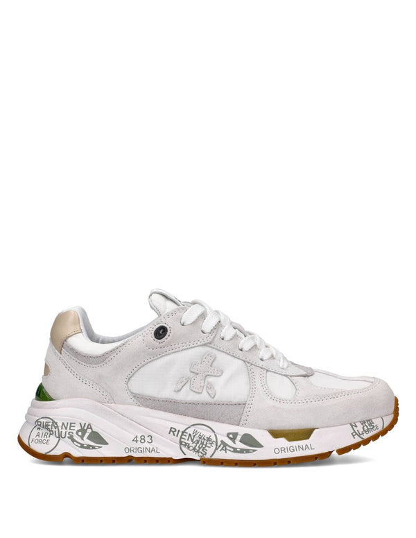 Premiata Mase-D 5661 White and Gray Women