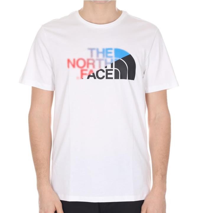 Camiseta Manga Corta The North Face Blanca Hombre