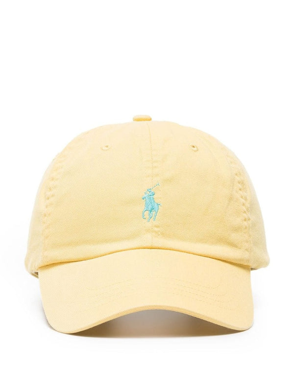 Gorra Polo Ralph Lauren Classic con Logo Bordado Amarilla Unisex