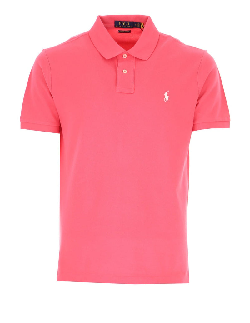 Polo Ralph Lauren Pink Logo Men's Polo