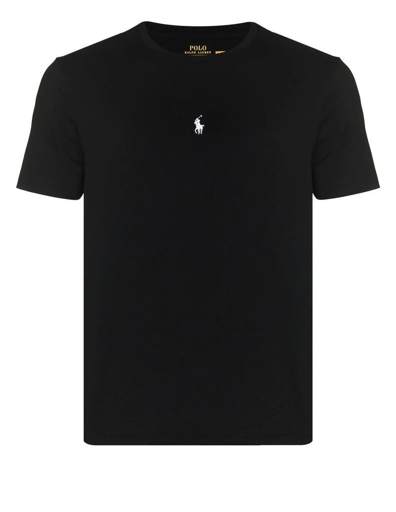 Camiseta Polo Ralph Lauren Chest Logo Negra Hombre