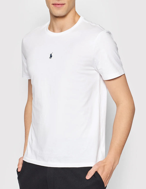 Camiseta Polo Ralph Lauren Chest Logo Blanca Hombre