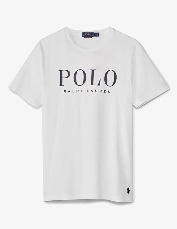 Camiseta Polo Ralph Lauren con Logo Blanca Hombre