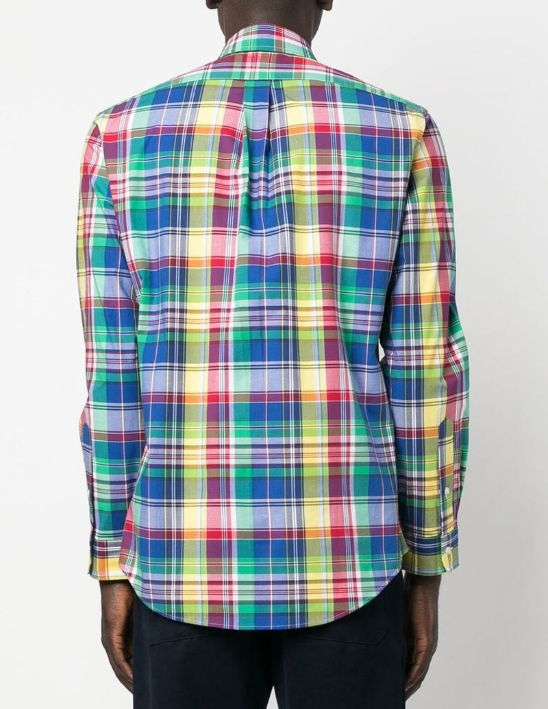 Camisa Polo Ralph Lauren de Cuadros Multicolor Hombre