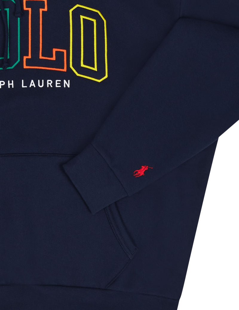 Polo Ralph Lauren Hoodie with Embroidered Logo Navy Blue for Men