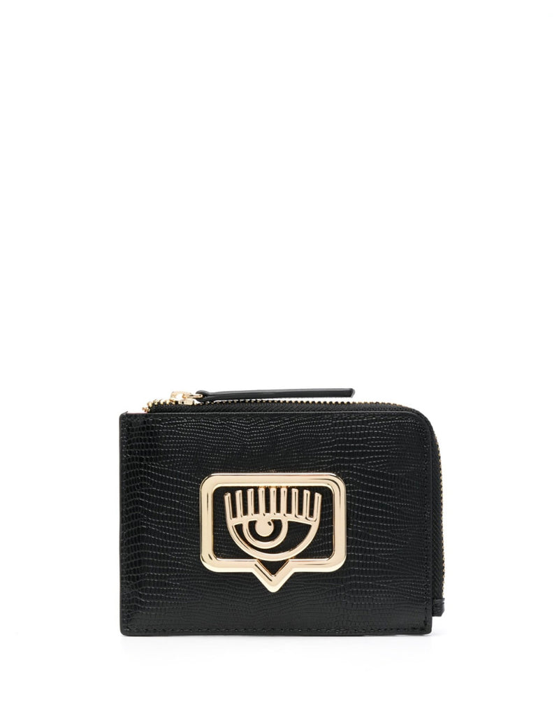 Cartera Chiara Ferragni Eyelike Negra Mujer 19,5 x 10 x 2