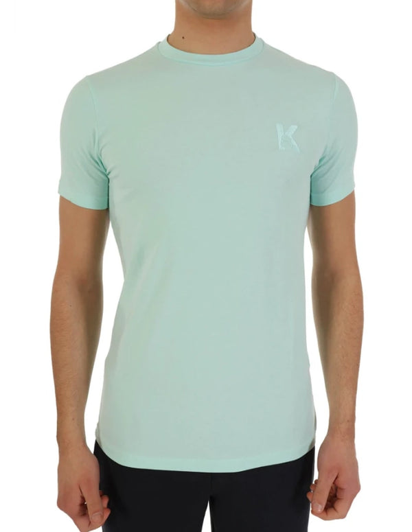 Camiseta Karl Lagerfeld con Logo Verde Hombre