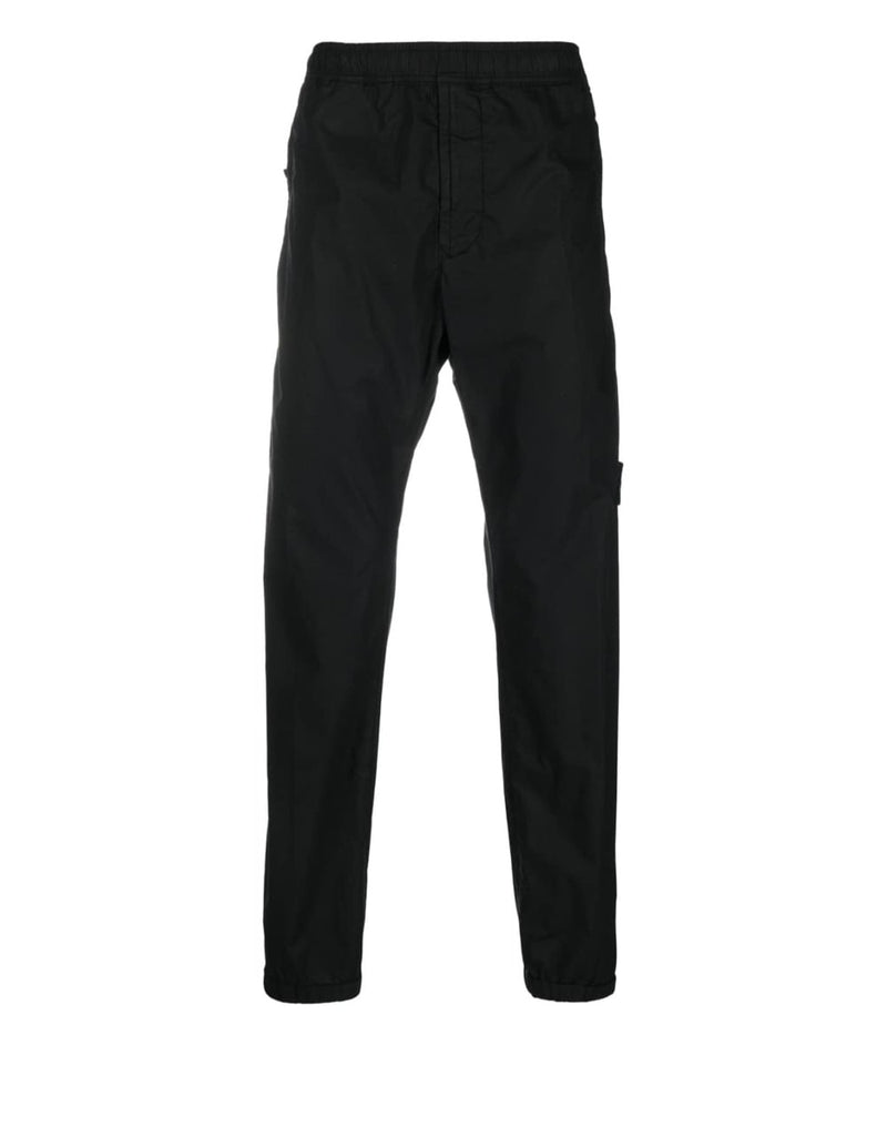 Pantalón Stone Island Logo Patch Negro Hombre