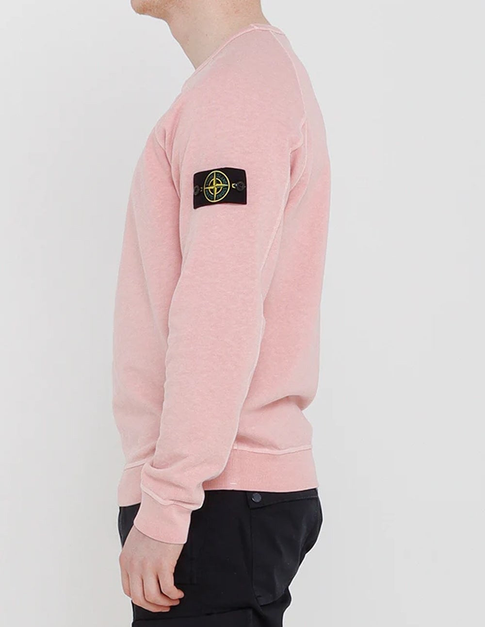 Stone Island Compass Rose Patch Men's Sweatshirt 781566360