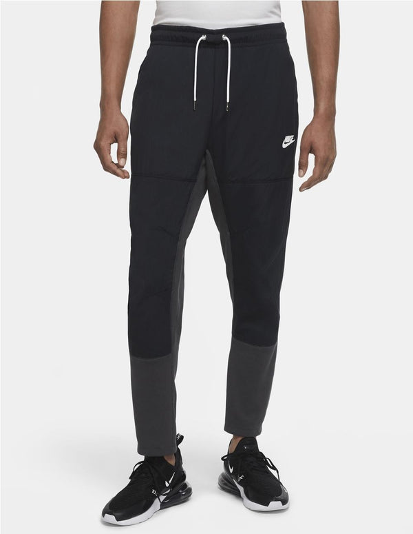 Nike Sportwear Essentials Fleece Sweatpants Black And Gray Men