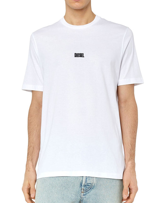 Camiseta DIESEL T-Just con Logo Blanca  Hombre