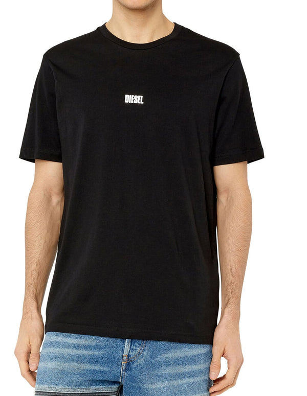 Camiseta DIESEL T-Just con Logo Negra Hombre