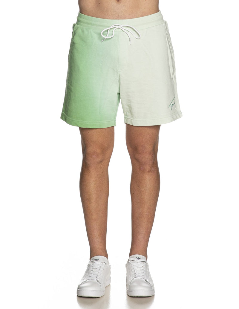 Tommy Jeans Men's Green Gradient Effect Shorts