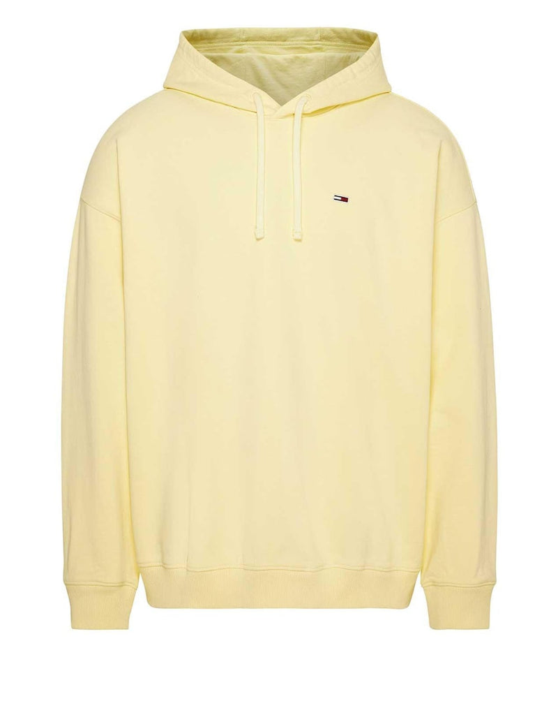 Sudadera con Capucha Tommy Jeans College Amarillo Hombre