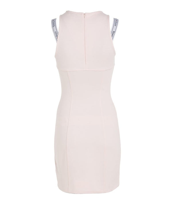 Tommy Jeans Tight Pink Women Dress