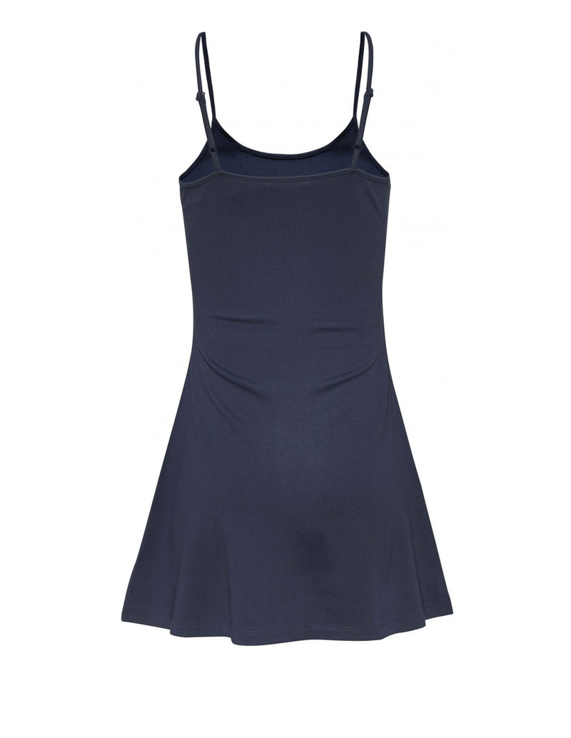 Vestido Tommy Jeans Ajustado de Tirantes Azul Mujer