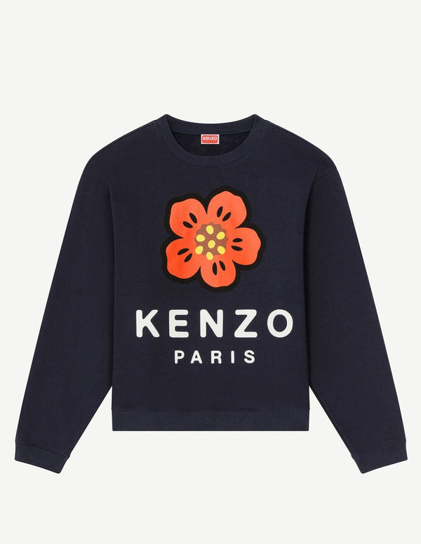 Kenzo Boke Flower Navy Blue Unisex Sweatshirt