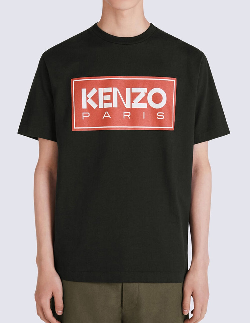 Camiseta Kenzo Paris Negra Hombre