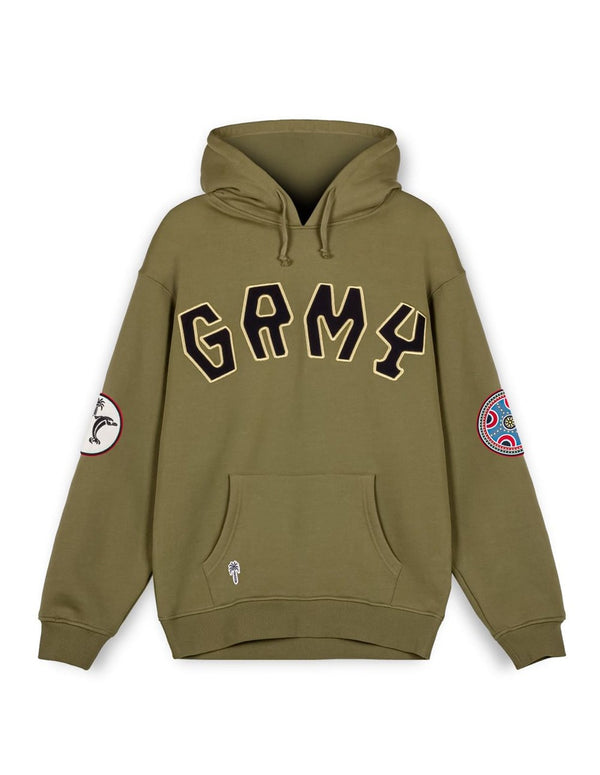 Grimey The Clout Green Men's Hoodie