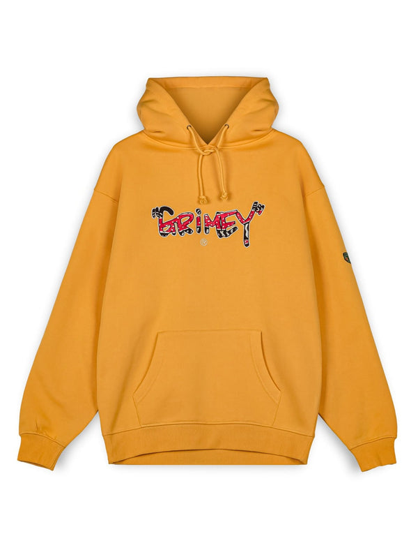 Grimey The Thoughest Orange Unisex Hoodie