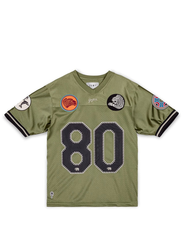 Camiseta Grimey The Clout Mesh Football Verde Hombre