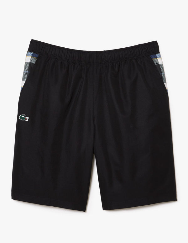 Pantalón Corto Lacoste Tennis Negro Hombre