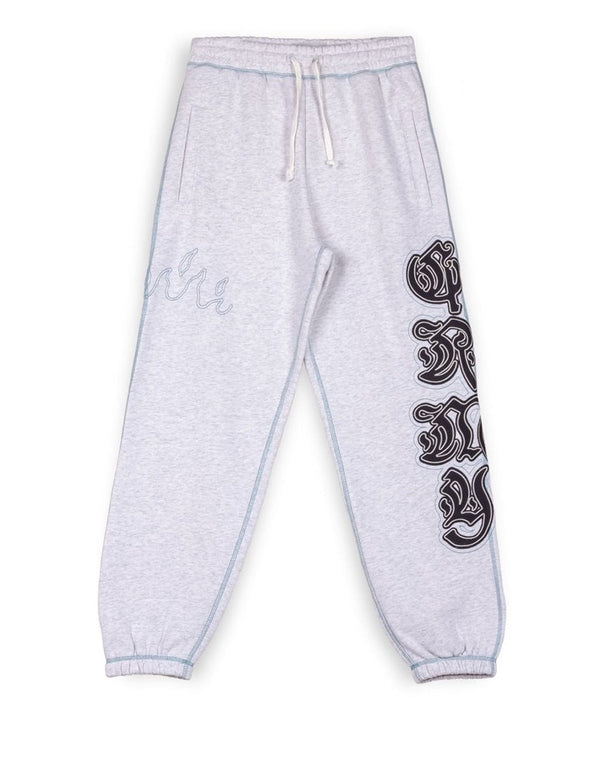 Grimey Fire Route Sweatpants Gray Unisex