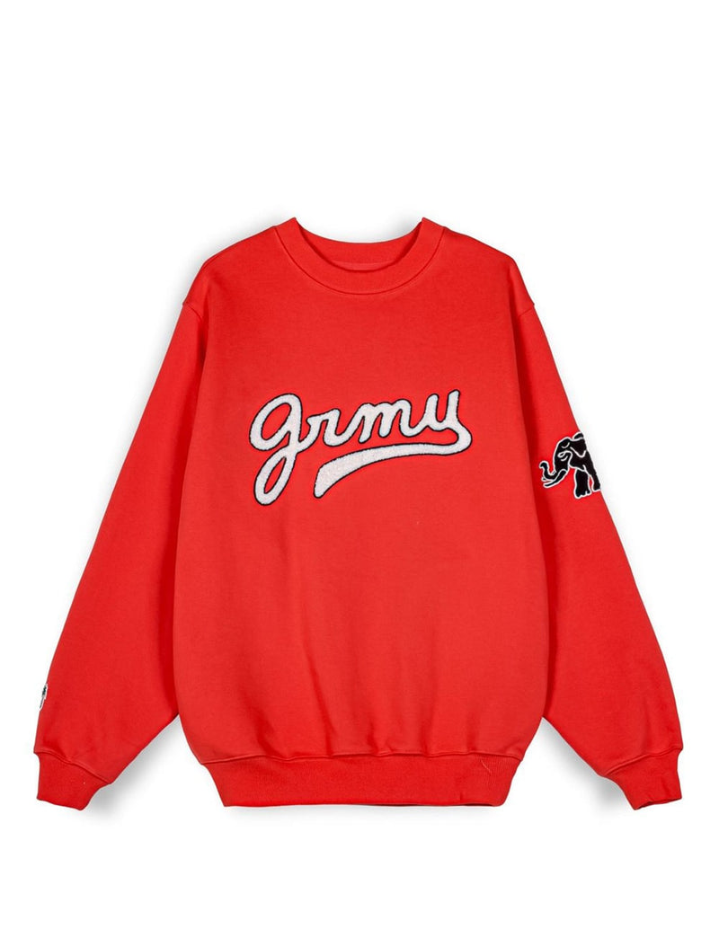 Grimey The Clout Red Unisex Sweatshirt