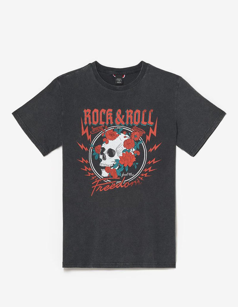 Camiseta Le Temps des Cerises Stipe Negra Hombre