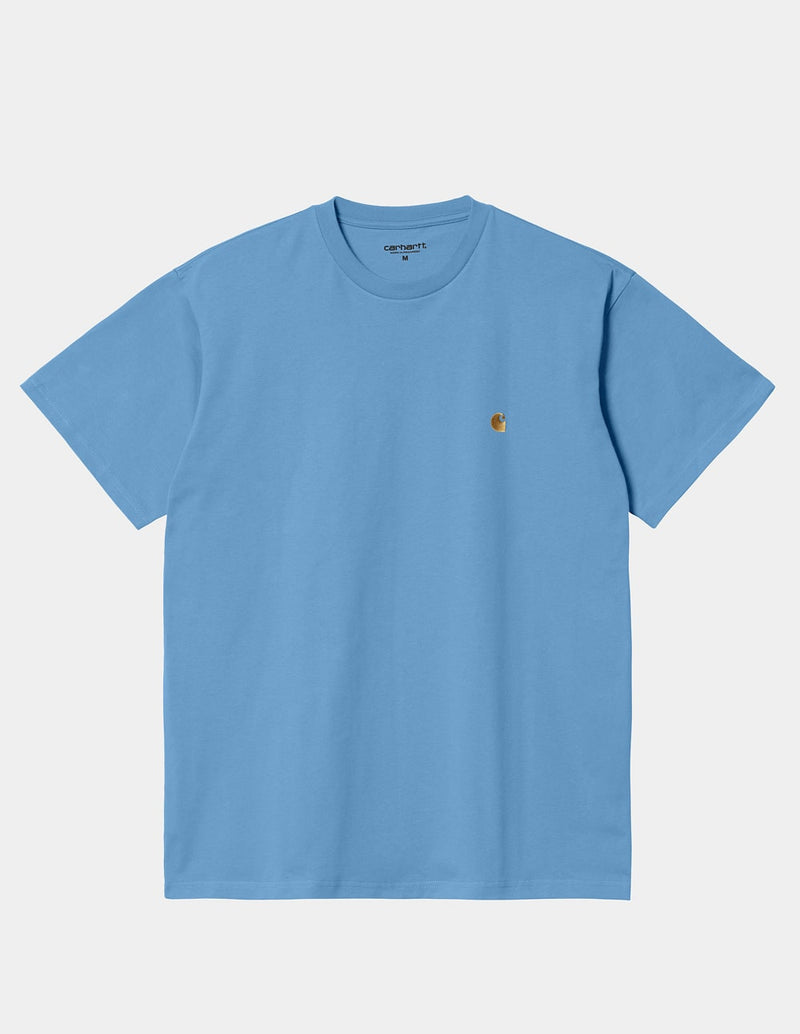 Camiseta Carhartt WIP Chase Azul Hombre