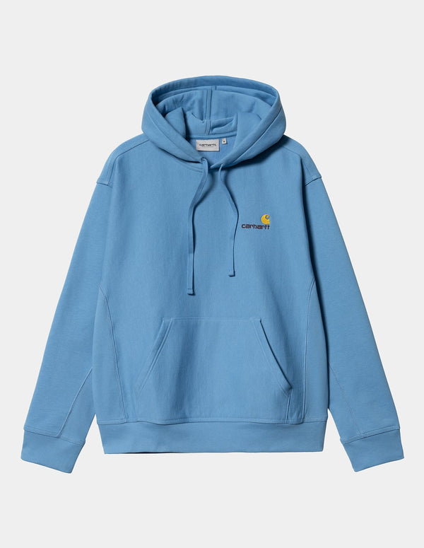 Carhartt WIP American Script Blue Men's Hoodie