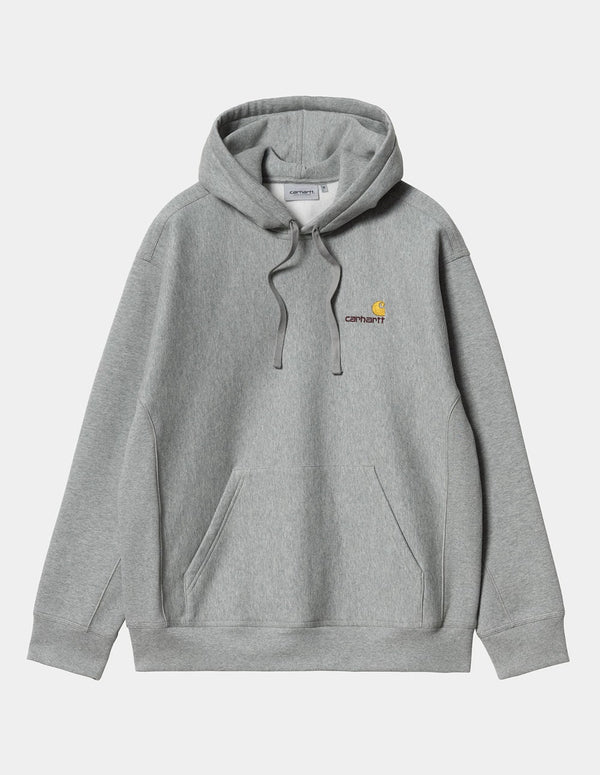 Carhartt WIP American Script Gray Men's Hoodie