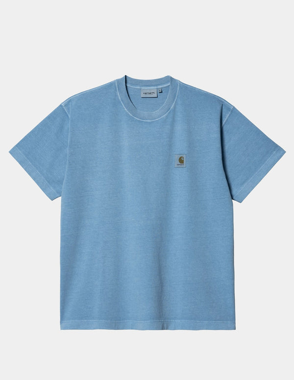 Camiseta Carhartt WIP Nelson Azul Hombre