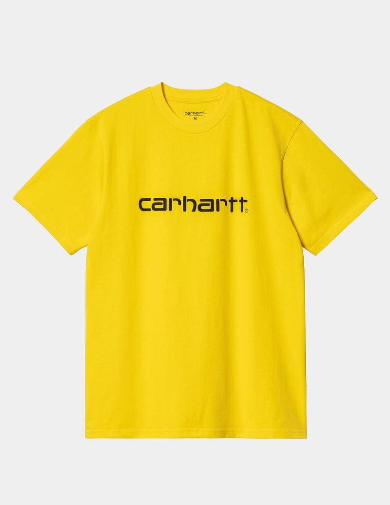 Carhartt WIP Script Yellow Men's T-Shirt