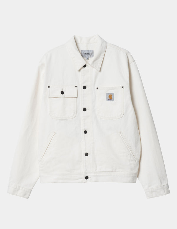 Chaqueta Carhartt WIP Saledo Blanca Hombre