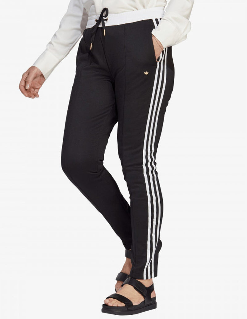 Pantalón adidas con Logo Negro Mujer