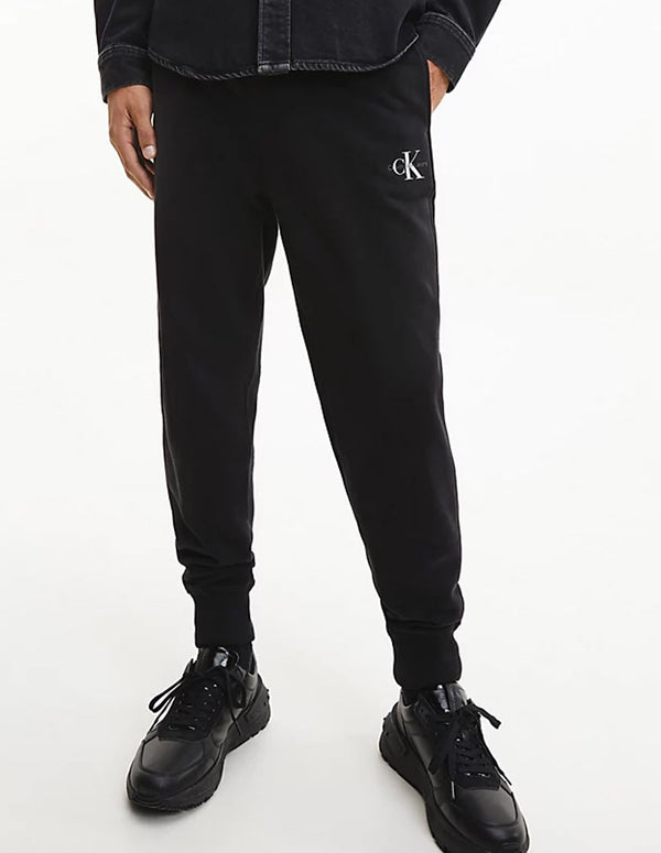 Calvin Klein Jeans Logo Sweatpants Black Men