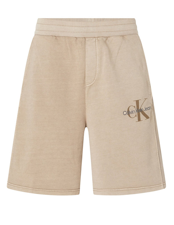 Calvin Klein Jeans Men's Brown Logo Shorts