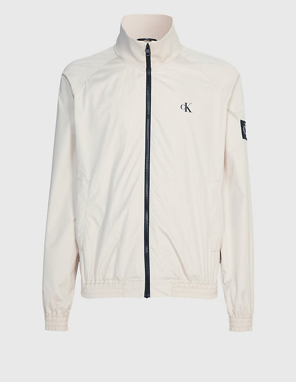 Chaqueta Calvin Klein Jeans con Logo Beige Hombre