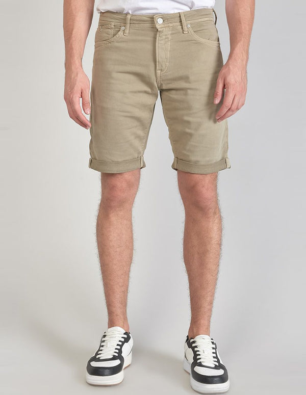 Pantalón Corto Le Temps de Cerises Jogg Bodo Beige Hombre