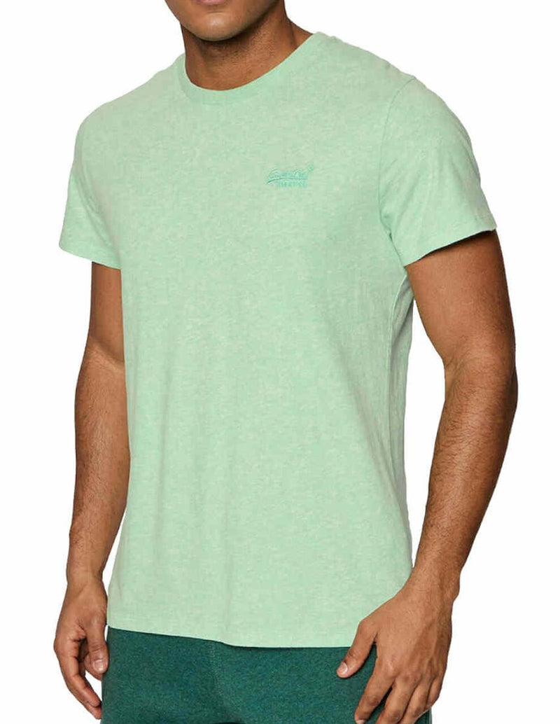 Camiseta Superdry Vintage verde para hombre -a