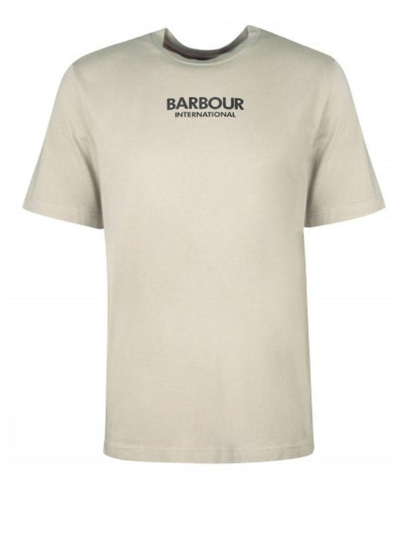 Camiseta Barbour Formula Beige Hombre