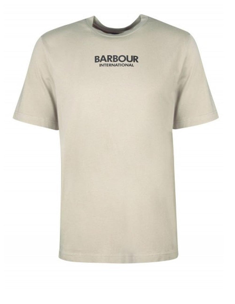 Camiseta Barbour Formula Beige Hombre