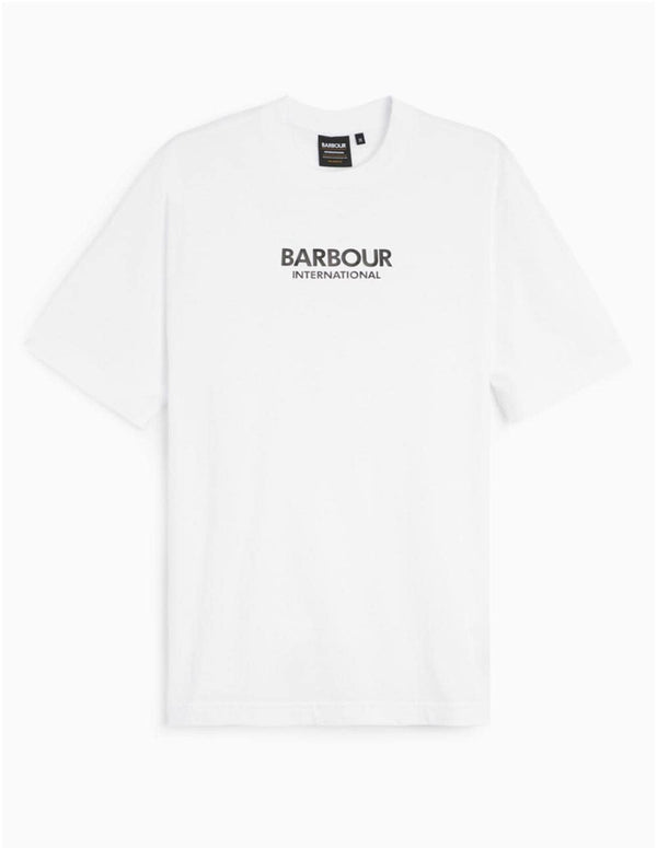 Barbour Formula White Men's T-shirt