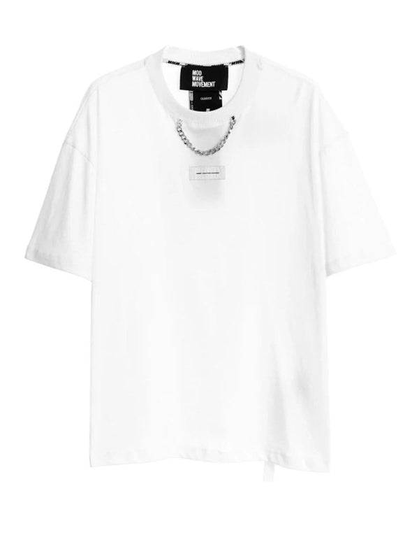 Camiseta MWM con Cadena Blanca Unisex