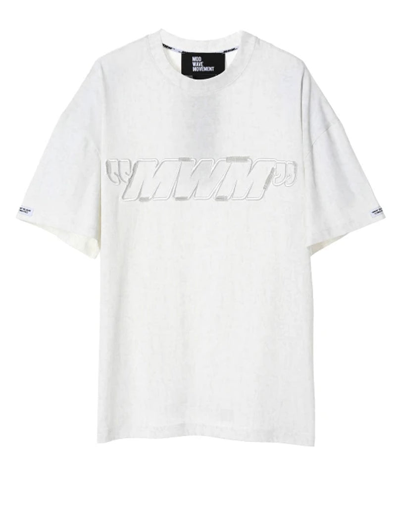 Camiseta MWM con Logo Blanca Unisex