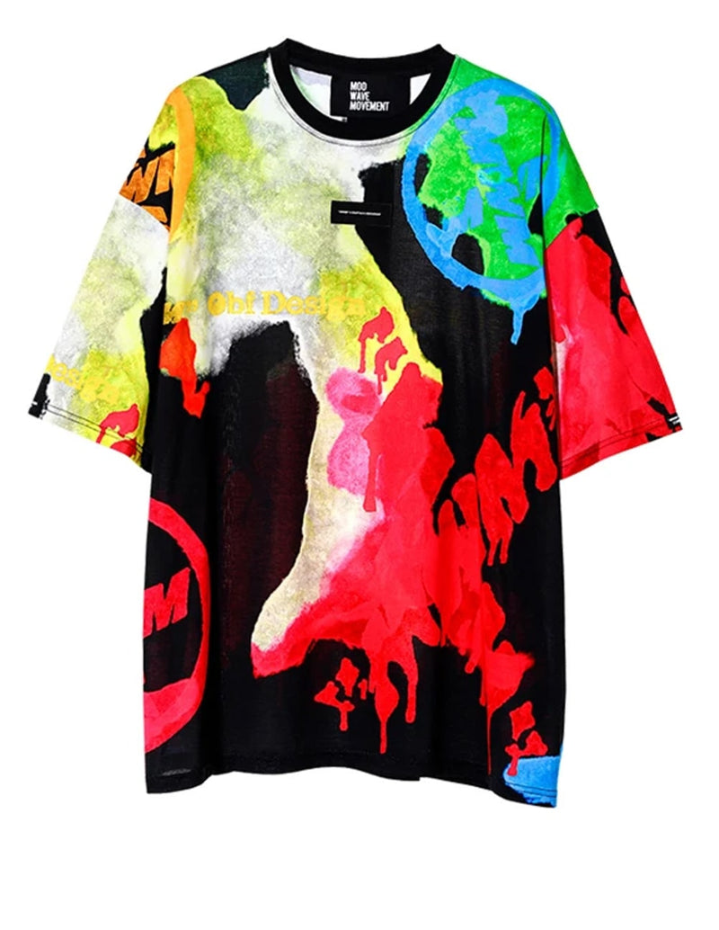 Camiseta MWM Tie-Dye Negra Unisex